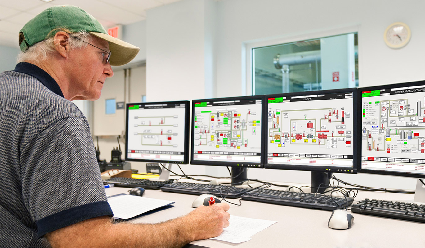 Real-time SCADA monitoring